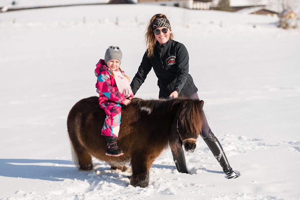 Ponyreiten für Kinder