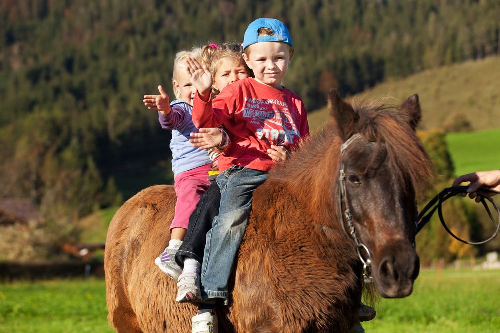 Ponyreiten am Schörhof