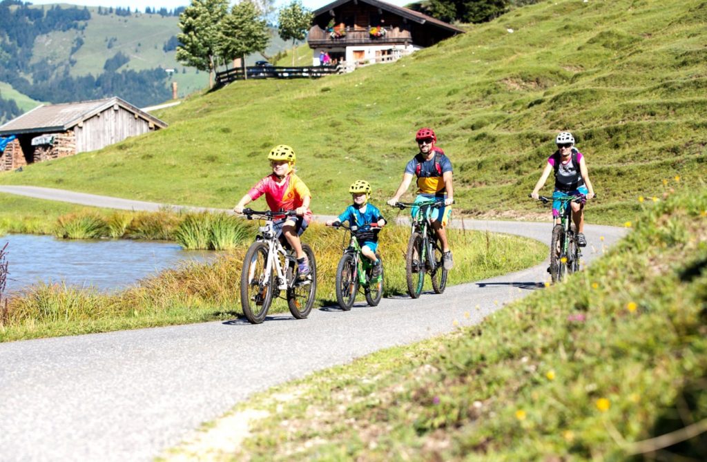 Fahrrad Familie