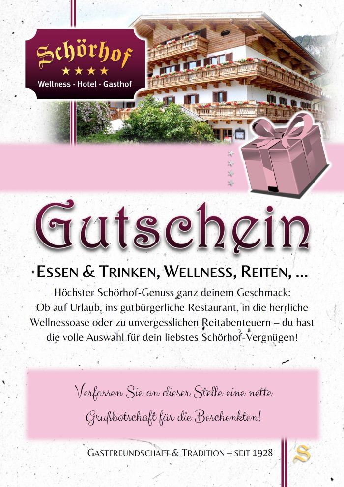 Genuss-Gutschein Schörhof